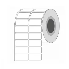 ROLLO DE ETIQUETAS SAT C1 R5000 P4 TT3 51 MM X 25MM BLANCO 2 COLUMNAS